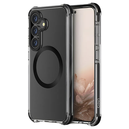 MagSafe Case for Samsung Galaxy S25 S931, UNIQ, Combat MagClick, Black