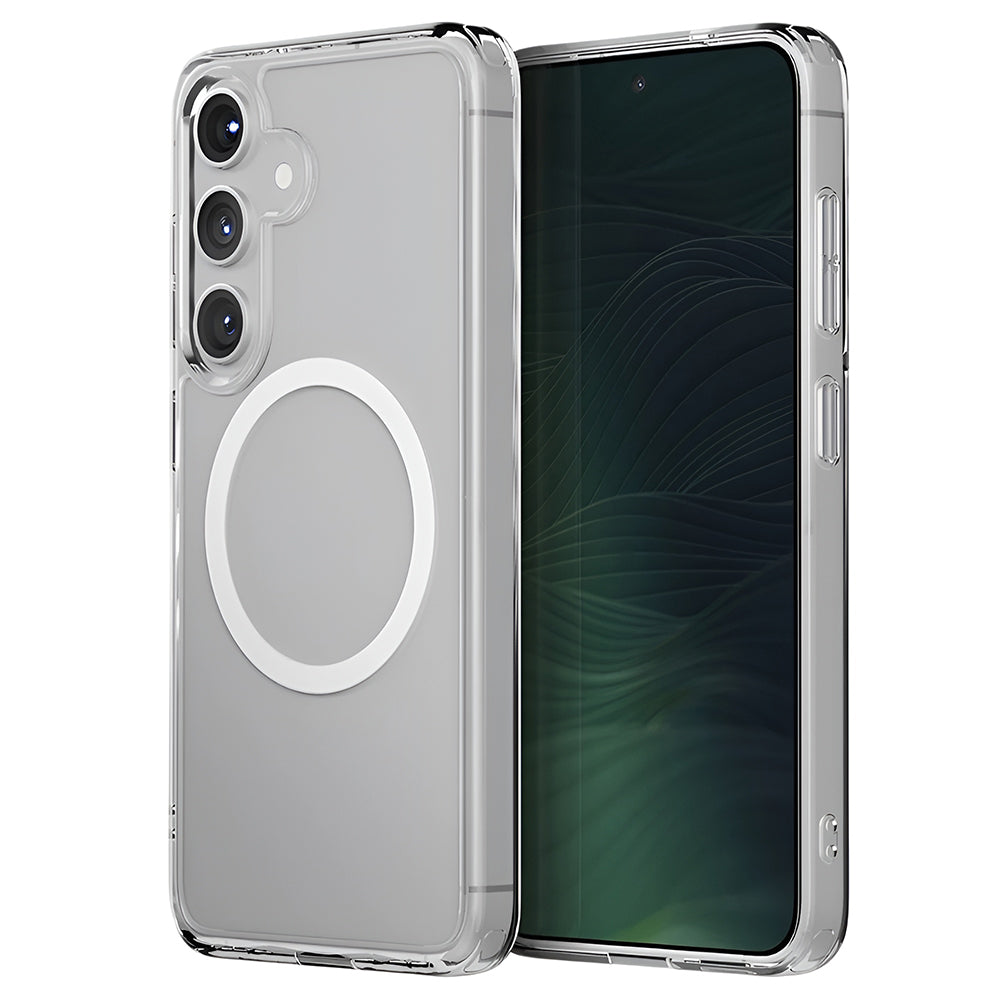 Калъф MagSafe за Samsung Galaxy S25 S931, UNIQ, LifePro Xtreme MagClick, Прозрачен