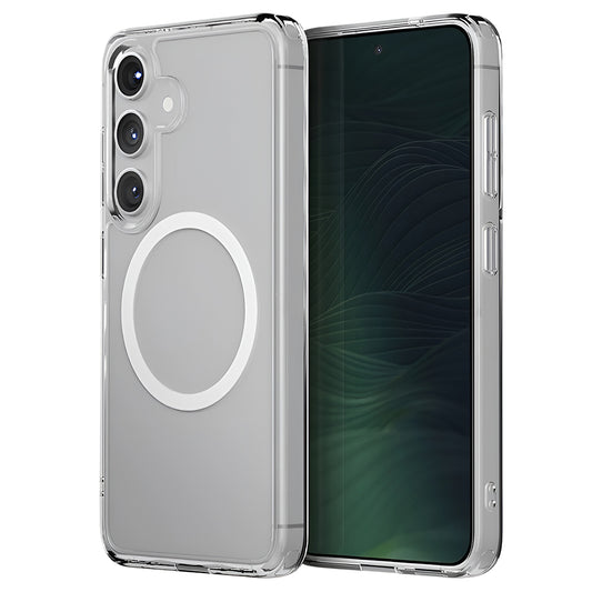 Калъф MagSafe за Samsung Galaxy S25 S931, UNIQ, LifePro Xtreme MagClick, Прозрачен