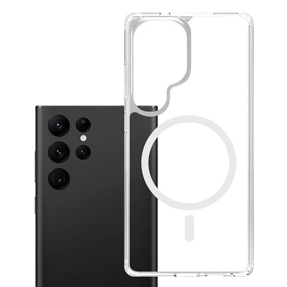 MagSafe калъф за Samsung Galaxy S25 Ultra S938, 3MK, Armor MagCase, прозрачен