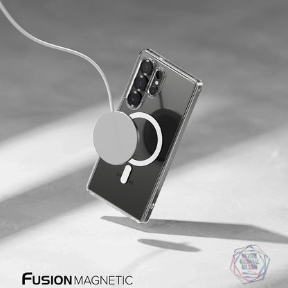 Калъф MagSafe за Samsung Galaxy S25 Ultra S938, Ringke, Fusion, Матиран прозрачен