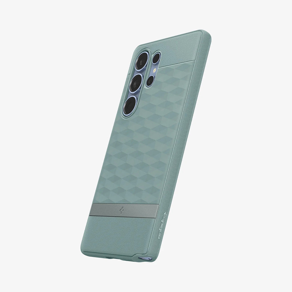 Калъф MagSafe за Samsung Galaxy S25 Ultra S938, Spigen, Caseology Parallax, Зелен ACS09053