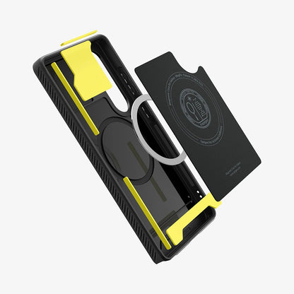 Калъф MagSafe за Samsung Galaxy S25 Ultra S938, Spigen, Rugged Armor, Матово черен ACS08951