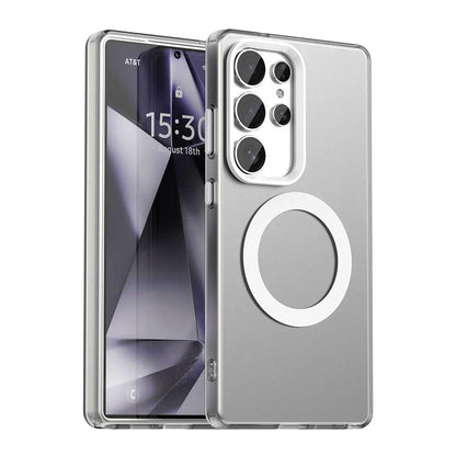 Калъф MagSafe за Samsung Galaxy S25 Ultra S938, Techsuit, CandyCase, Бял