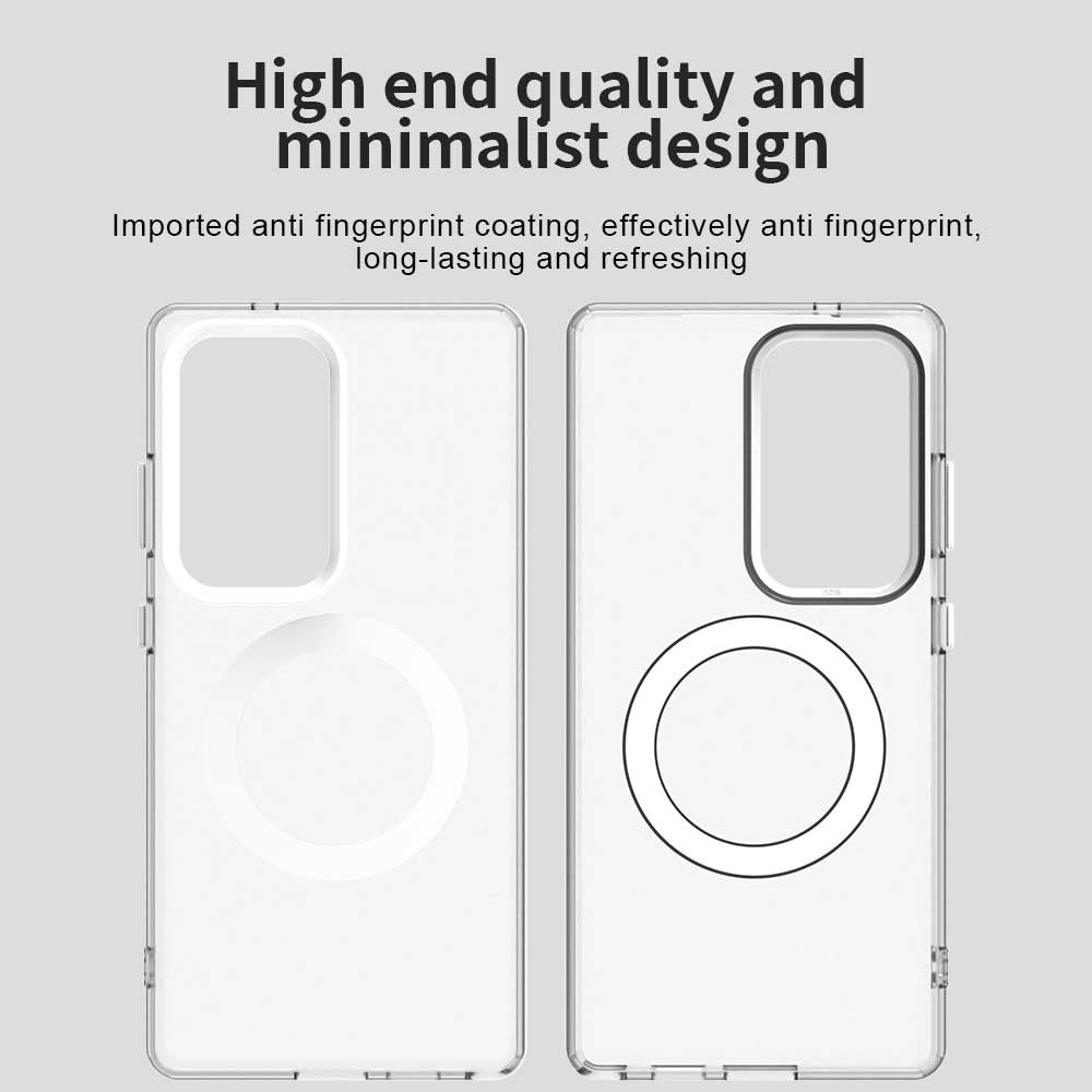 Калъф MagSafe за Samsung Galaxy S25 Ultra S938, Techsuit, CandyCase, Бял