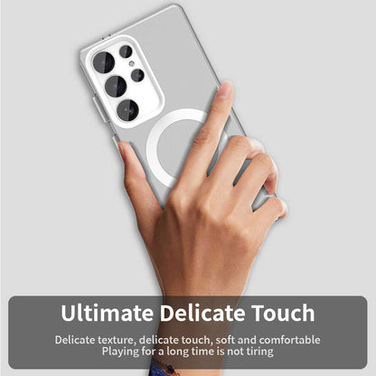 Калъф MagSafe за Samsung Galaxy S25 Ultra S938, Techsuit, CandyCase, Бял