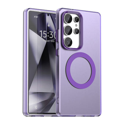 Калъф MagSafe за Samsung Galaxy S25 Ultra S938, Techsuit, CandyCase, Лилав