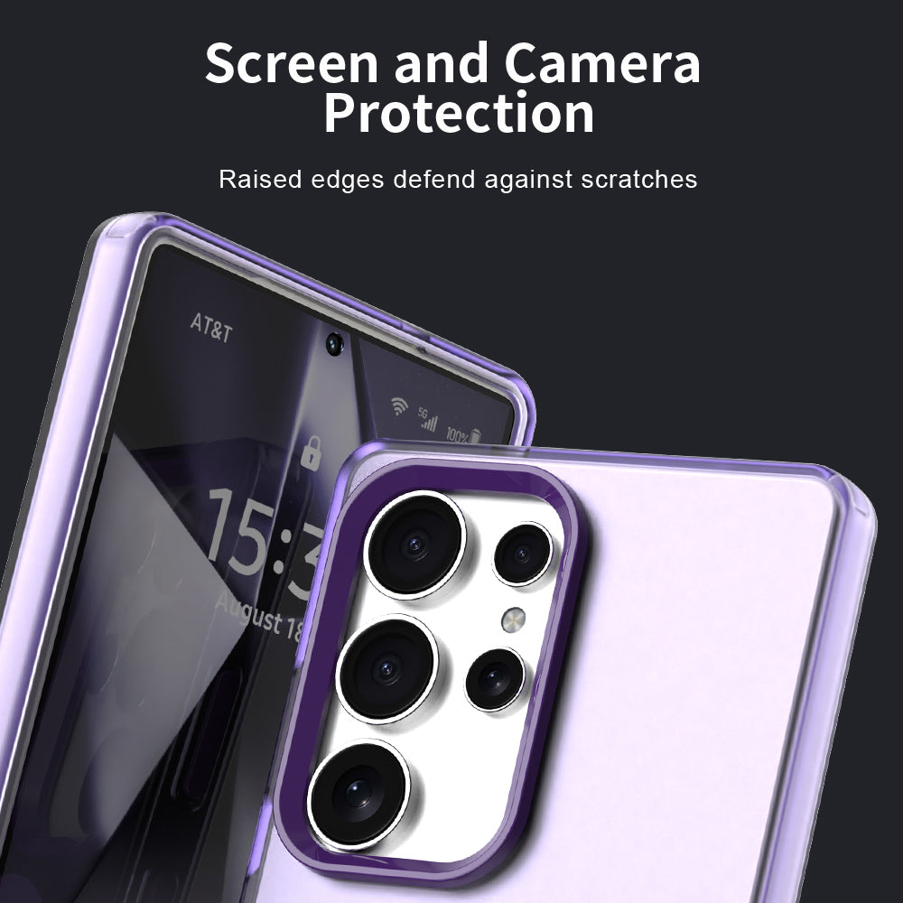 Калъф MagSafe за Samsung Galaxy S25 Ultra S938, Techsuit, CandyCase, Лилав