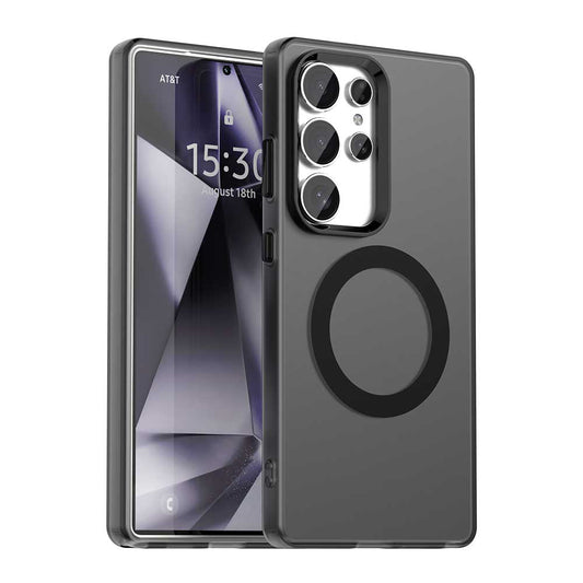 Калъф MagSafe за Samsung Galaxy S25 Ultra S938, Techsuit, CandyCase, Черен