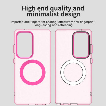Калъф MagSafe за Samsung Galaxy S25 Ultra S938, Techsuit, CandyCase, Розов