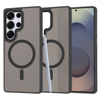 Калъф MagSafe за Samsung Galaxy S25 Ultra S938, Techsuit, HaloFrost, Черен