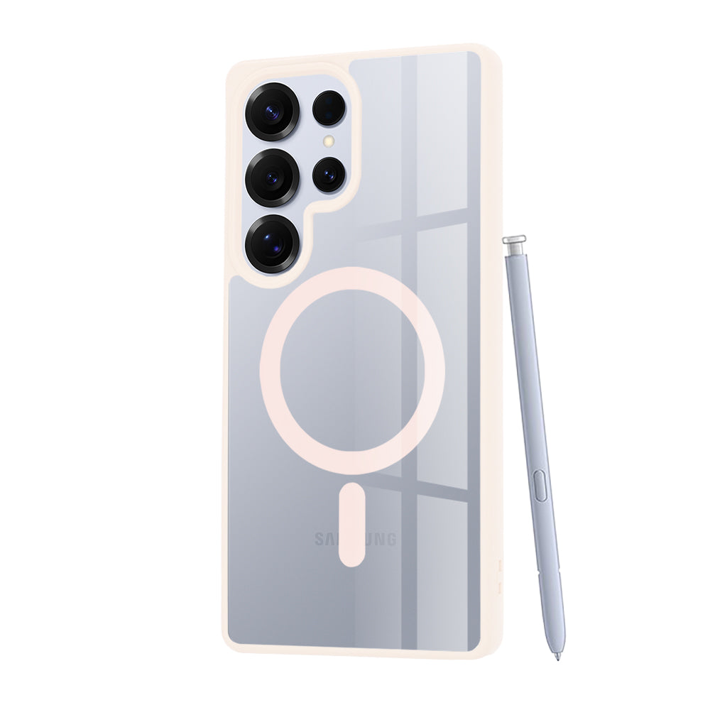 Калъф MagSafe за Samsung Galaxy S25 Ultra S938, Techsuit, Pro, Розов