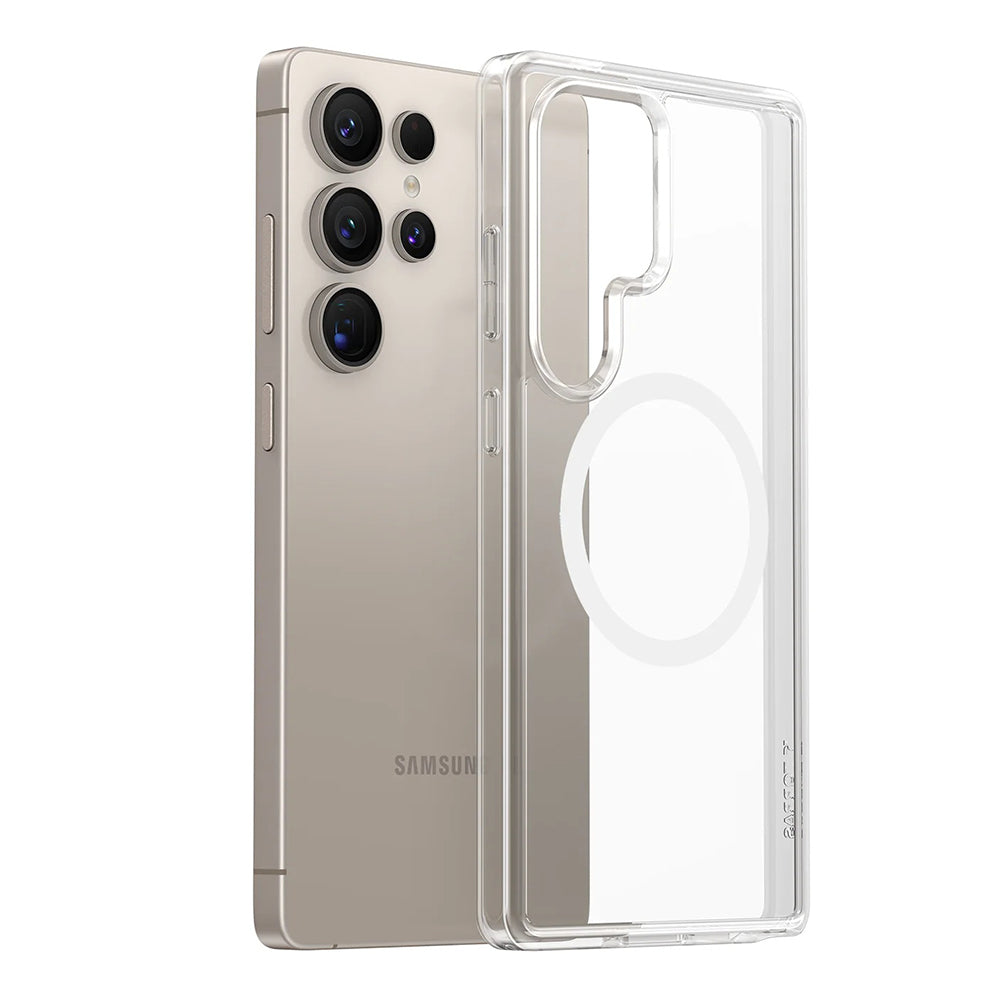 Калъф MagSafe за Samsung Galaxy S25 Ultra S938, Torras, Guardian, Прозрачен