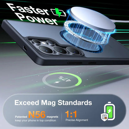 Калъф MagSafe за Samsung Galaxy S25 Ultra S938, Torras, Guardian, Прозрачен