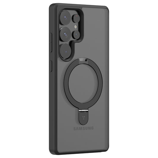 Калъф MagSafe за Samsung Galaxy S25 Ultra S938, Torras, Ostand, Черен