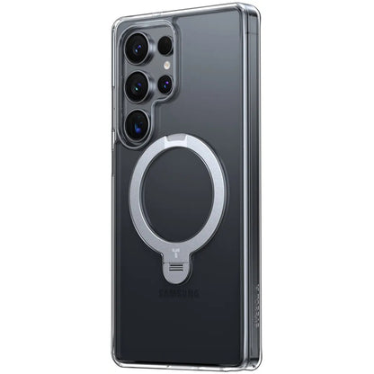 Калъф MagSafe за Samsung Galaxy S25 Ultra S938, Torras, Ostand Spin, Прозрачен