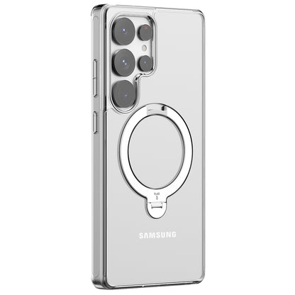 Калъф MagSafe за Samsung Galaxy S25 Ultra S938, Torras, Ostand Spin, Прозрачен