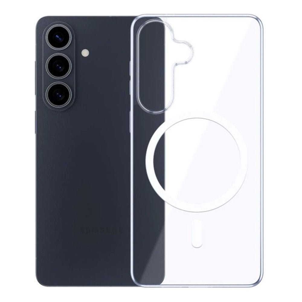 Калъф MagSafe за Samsung Galaxy S26, 3MK, Clear MagCase, Прозрачен