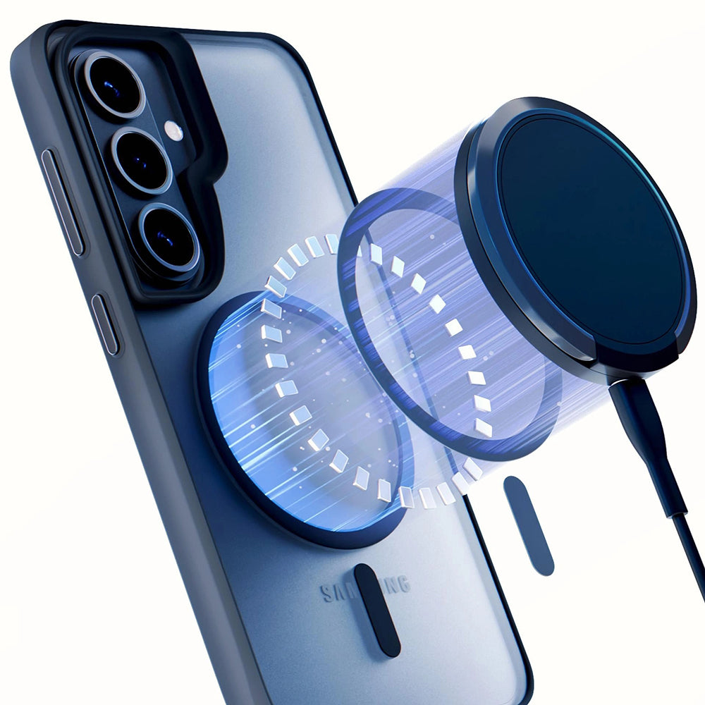 Калъф MagSafe за Samsung Galaxy S26, 3MK, Satin Armor, Прозрачен