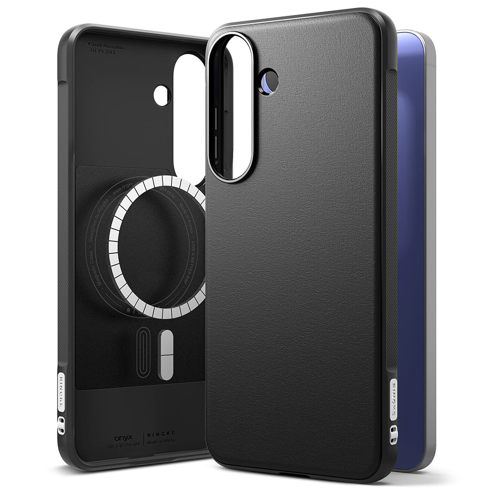 MagSafe Case for Samsung Galaxy S26 FE S741, Ringke, Onyx, Black