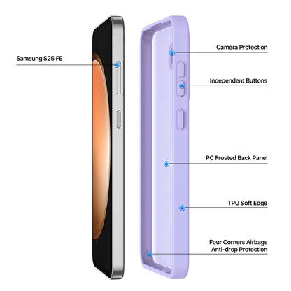 MagSafe Case for Samsung Galaxy S26 FE S741 / S25 FE, DUX DUCIS, Yind, Light Purple