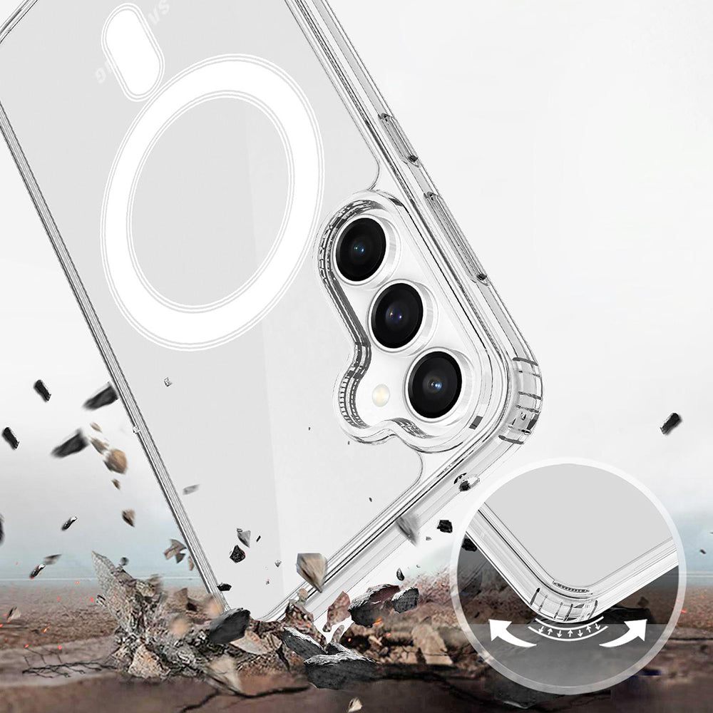 Калъф MagSafe за Samsung Galaxy S26 FE S741, Techsuit, Pro, прозрачен