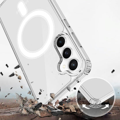 Калъф MagSafe за Samsung Galaxy S26 FE S741, Techsuit, Pro, прозрачен