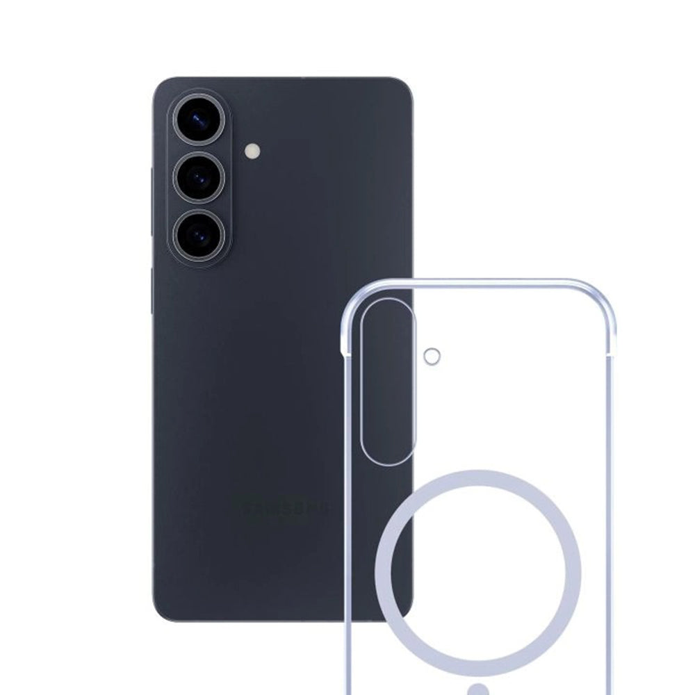 Калъф MagSafe за Samsung Galaxy S26 Plus, 3MK, Just20g, Прозрачен