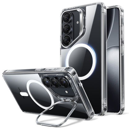 Калъф MagSafe за Samsung Galaxy S26 Plus S947, ESR, Classic Hybrid Kickstand, Прозрачен