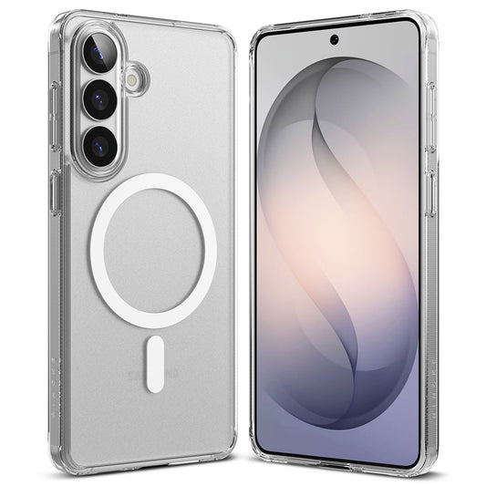 Калъф MagSafe за Samsung Galaxy S26 Plus, Ringke, Fusion, Матов Прозрачен