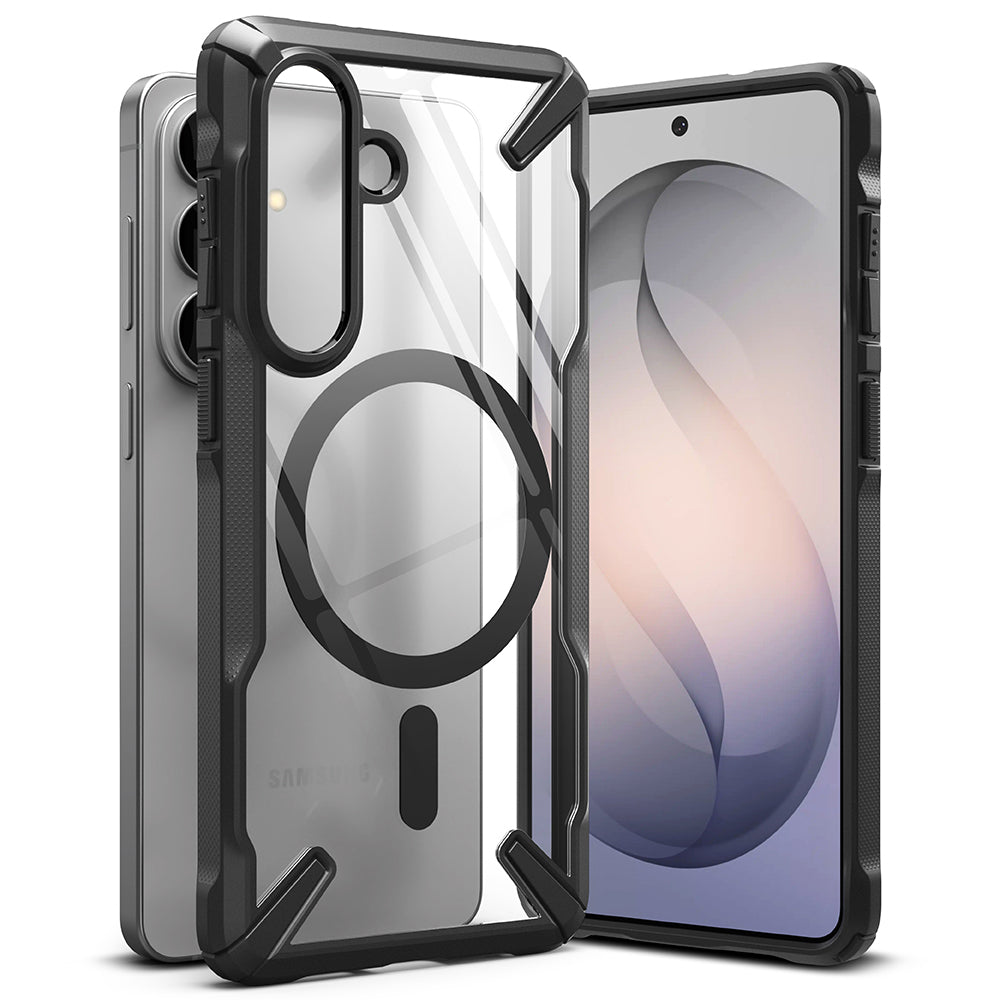 MagSafe Case for Samsung Galaxy S26 Plus, Ringke, Fusion X, Black