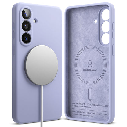 Калъф MagSafe за Samsung Galaxy S26 Plus S947, Ringke, Силикон, Лилав