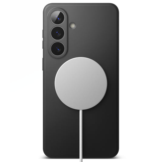 Калъф MagSafe за Samsung Galaxy S26 Plus, Ringke, Силикон, Черен