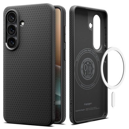 Калъф MagSafe за Samsung Galaxy S26 Plus S947, Spigen, Liquid Air, Матово черен ACS10704