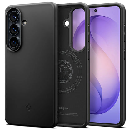 Калъф MagSafe за Samsung Galaxy S26 Plus S947, Spigen, Thin Fit, Черен ACS11395