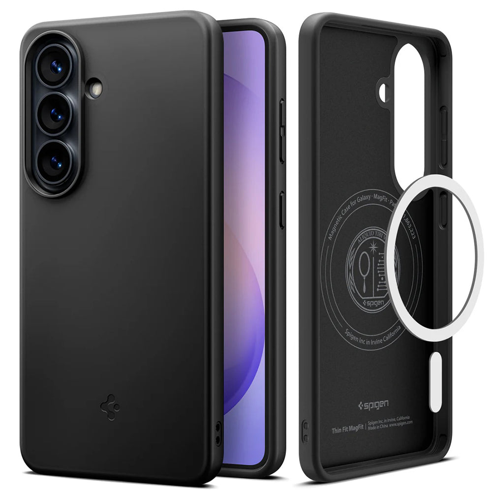 Калъф MagSafe за Samsung Galaxy S26 Plus S947, Spigen, Thin Fit, Черен ACS11395