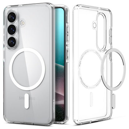 Калъф MagSafe за Samsung Galaxy S26 Plus S947, Spigen, Ultra Hybrid, Прозрачен Бял ACS10709