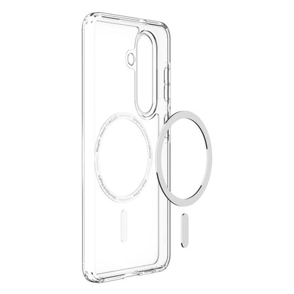 Калъф MagSafe за Samsung Galaxy S26 Plus S947, Spigen, Ultra Hybrid, Прозрачен Бял ACS10709