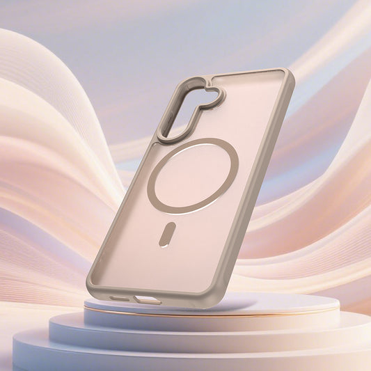 Калъф MagSafe за Samsung Galaxy S26 Plus, Techsuit, HaloFrost II, Златист