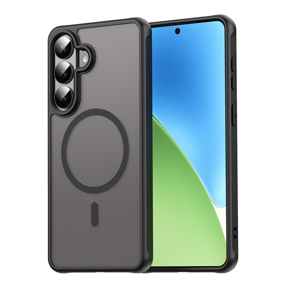 Калъф MagSafe за Samsung Galaxy S26 Plus, Techsuit, HaloFrost II, Черен