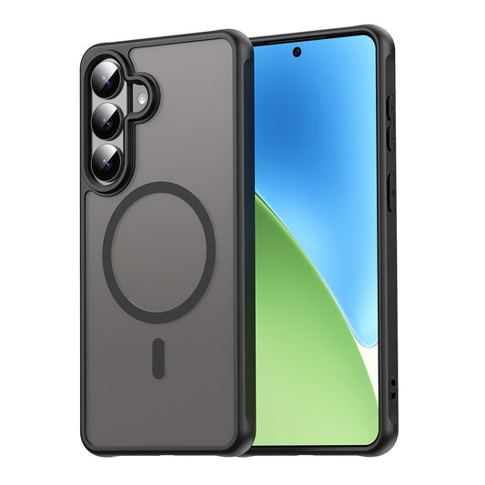 Калъф MagSafe за Samsung Galaxy S26 Plus, Techsuit, HaloFrost II, Черен