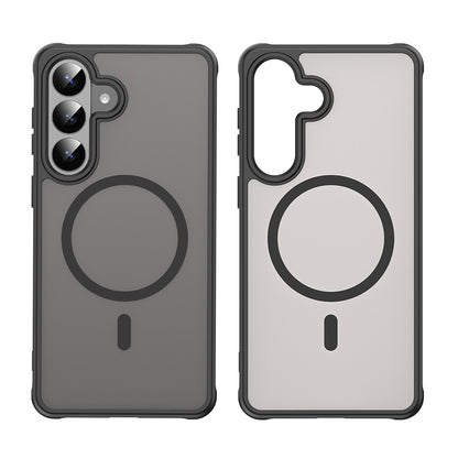 Калъф MagSafe за Samsung Galaxy S26 Plus, Techsuit, HaloFrost II, Черен