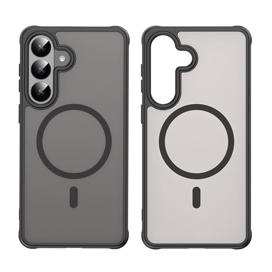 Калъф MagSafe за Samsung Galaxy S26 Plus, Techsuit, HaloFrost II, Черен