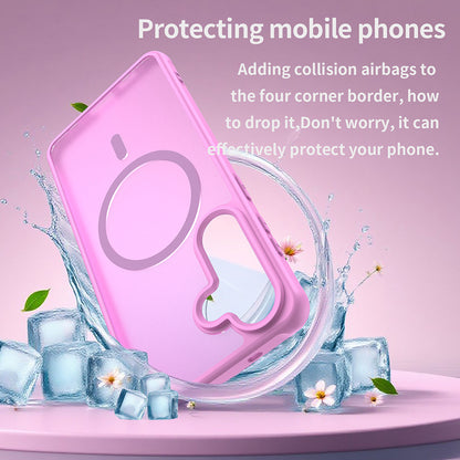 Калъф MagSafe за Samsung Galaxy S26 Plus, Techsuit, HaloFrost II, Розов