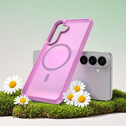 Калъф MagSafe за Samsung Galaxy S26 Plus, Techsuit, HaloFrost II, Розов