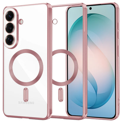 Калъф MagSafe за Samsung Galaxy S26 Plus, Techsuit, Luxury Crystal, Розов