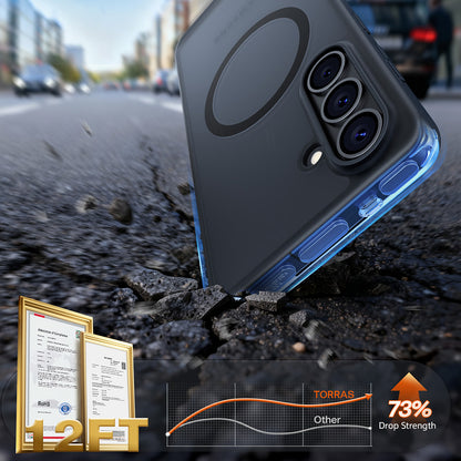 Калъф MagSafe за Samsung Galaxy S26 Plus, Torras, Guardian, Черен