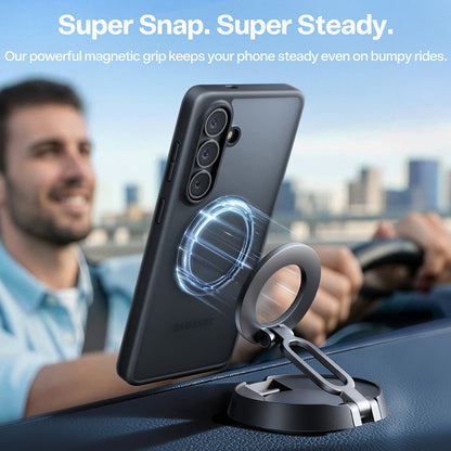 Калъф MagSafe за Samsung Galaxy S26 Plus, Torras, Guardian, Черен