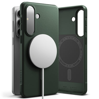 Калъф MagSafe за Samsung Galaxy S26 S942, Ringke, Onyx, Тъмнозелен