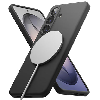 Калъф MagSafe за Samsung Galaxy S26 S942, Ringke, Силикон, Черен